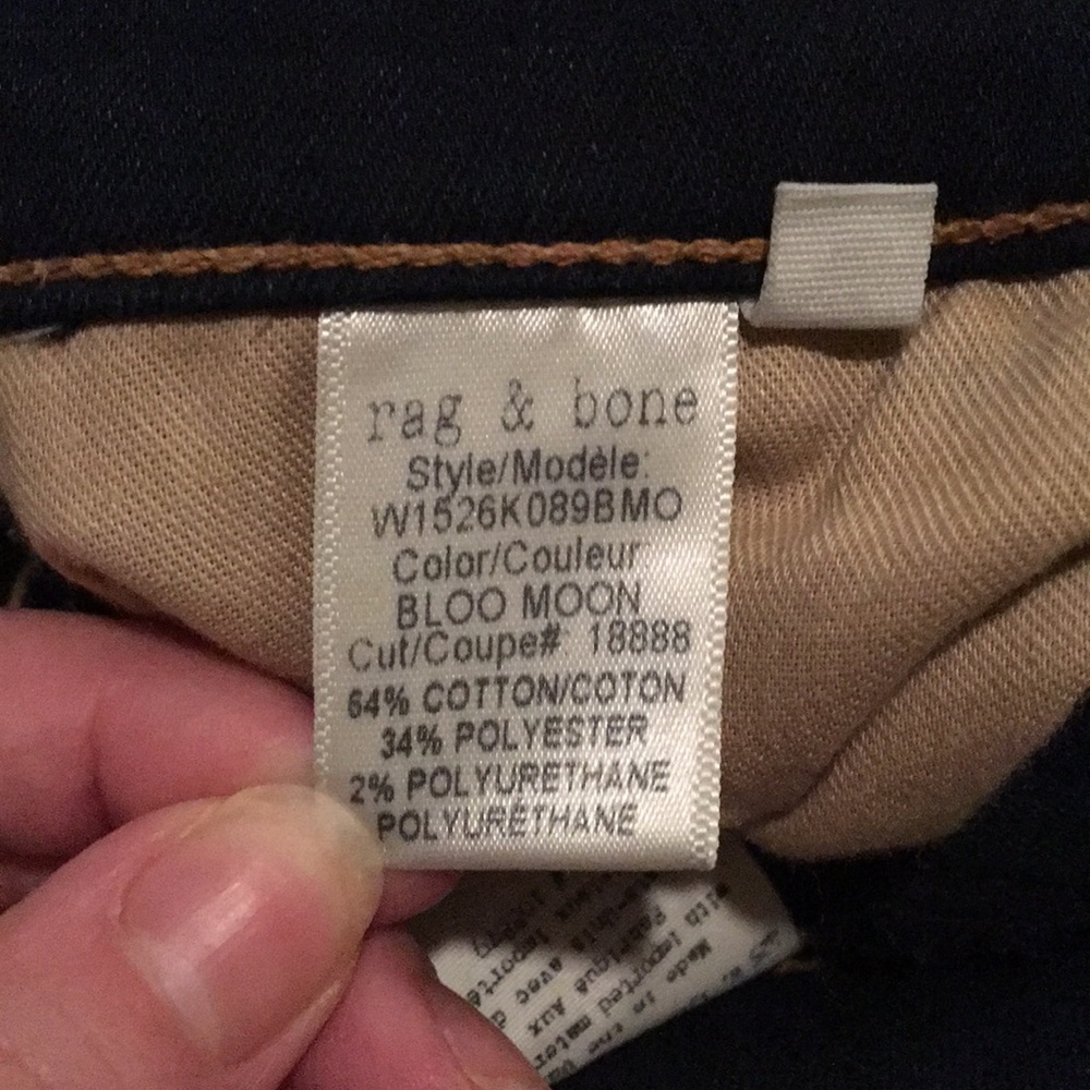 Rag and bone ankle skinny jeans - Picture 4 of 4